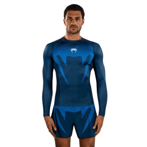 Venum Kompresiona majica Rashguard No Gi, Dugi rukav, Indigo