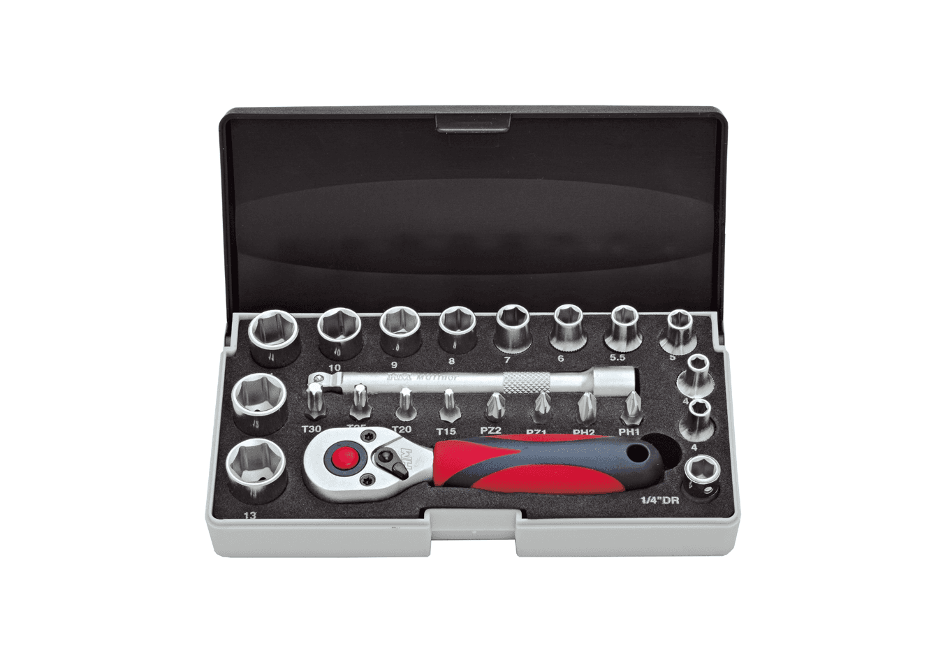 HM Müllner Set nasadnih ključeva, 1/4", 23 delova, 6023