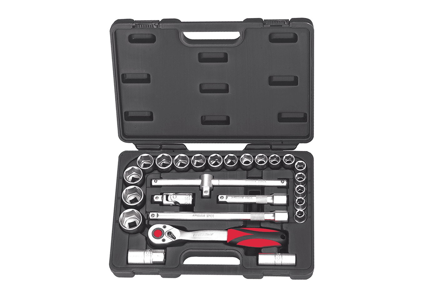 HM Müllner Garnitura nasadnih ključeva, 1/2", 10-32mm, 26 delova, 7026