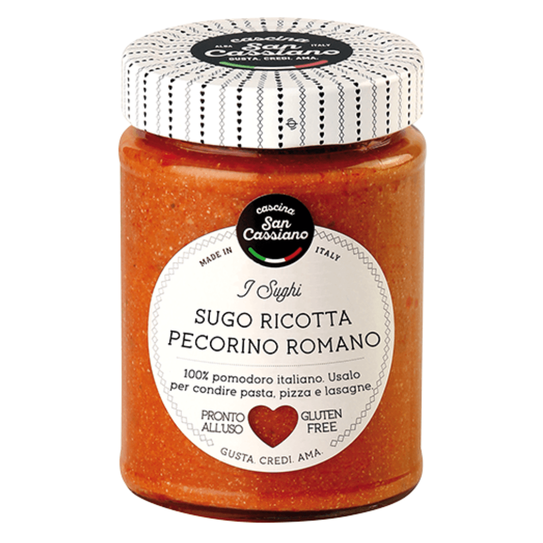 CASCINA SAN CASSIANO Tomato Sauce with Ricotta and Pecorino Cheese, 290 g