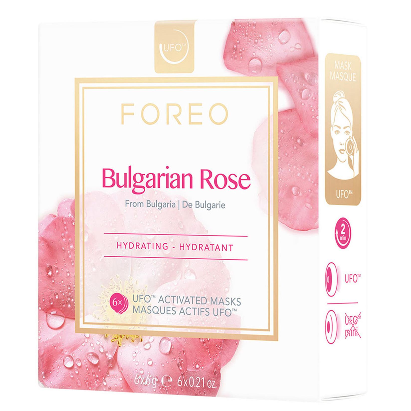 FOREO UFO Maska za lice Bulgarian Rose 6 komada