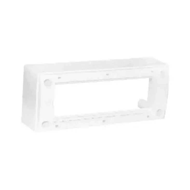 Utičnica, Nadzidna, 6 slotova, Bela