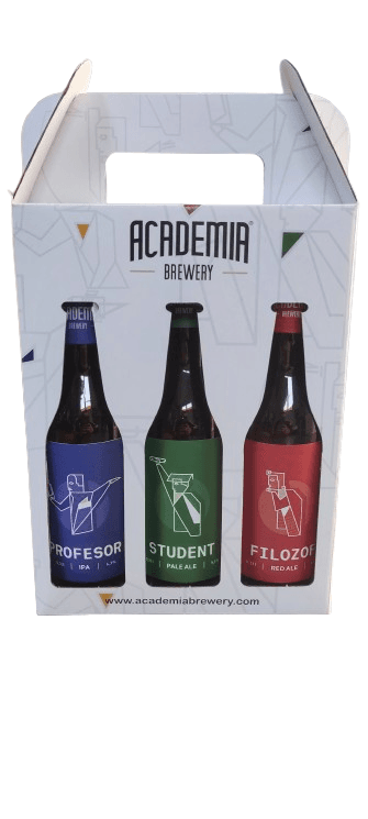 Academia Brewery kutija, 3 x 0,33l