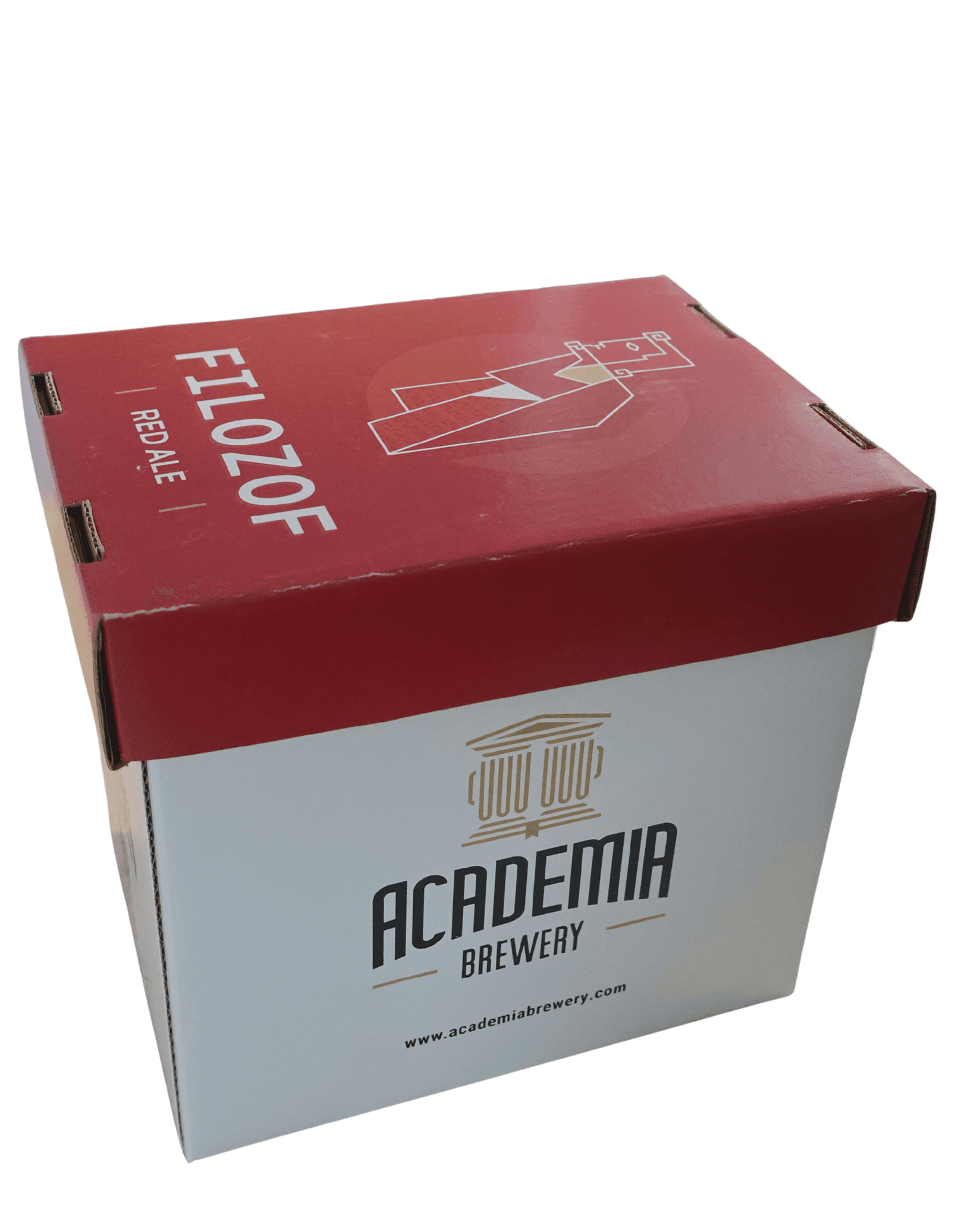 Academia brewery Filozof pivo RED ALE, Kutija, 12 x 0.33l