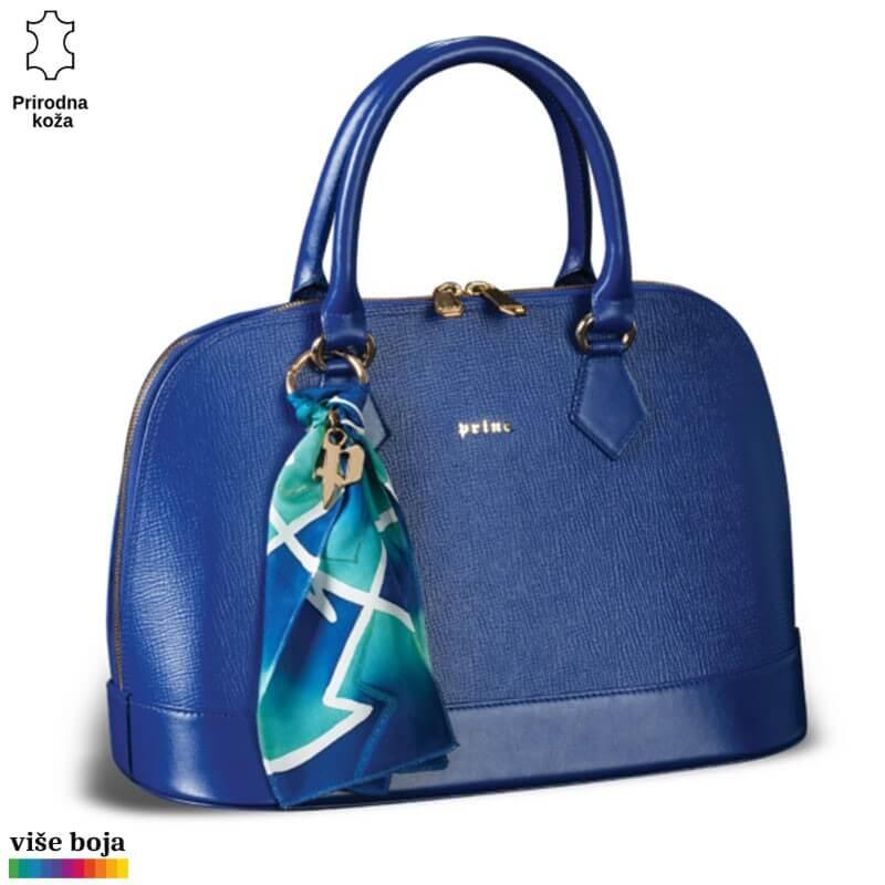 Princ Leather Ženska kožna tašna, Plava