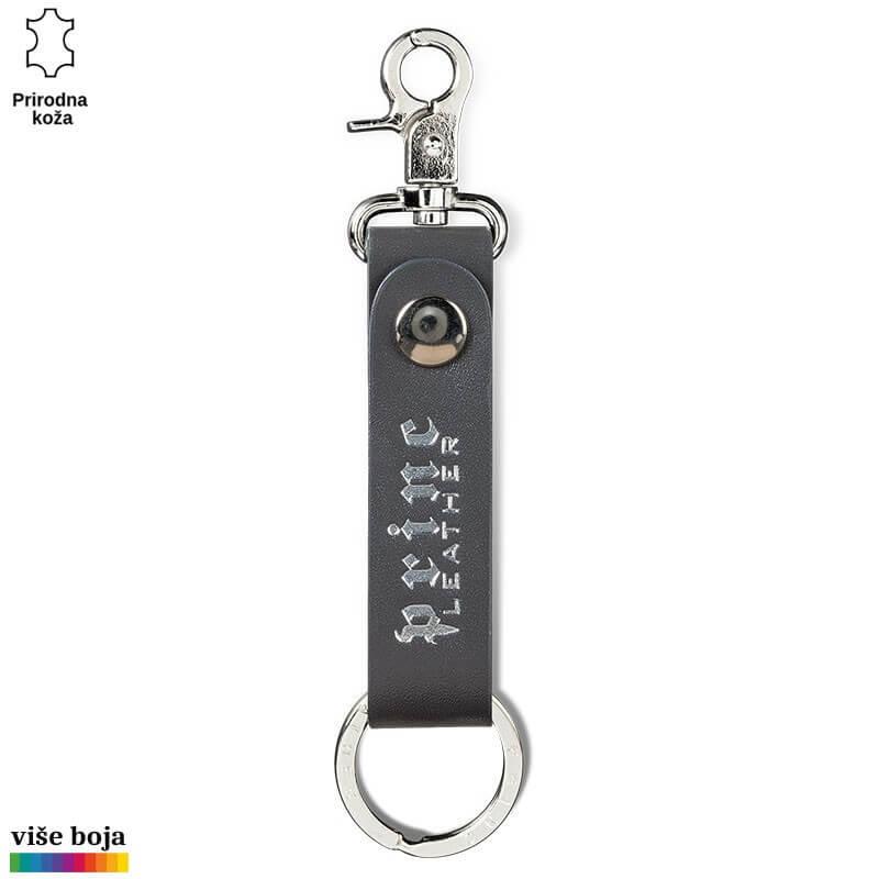 Princ Leather Kožni privezak, Sivi