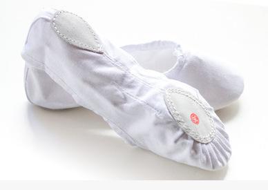 GALA UNIQ Baletanke za gimnastiku, ples i balet 9001W bele