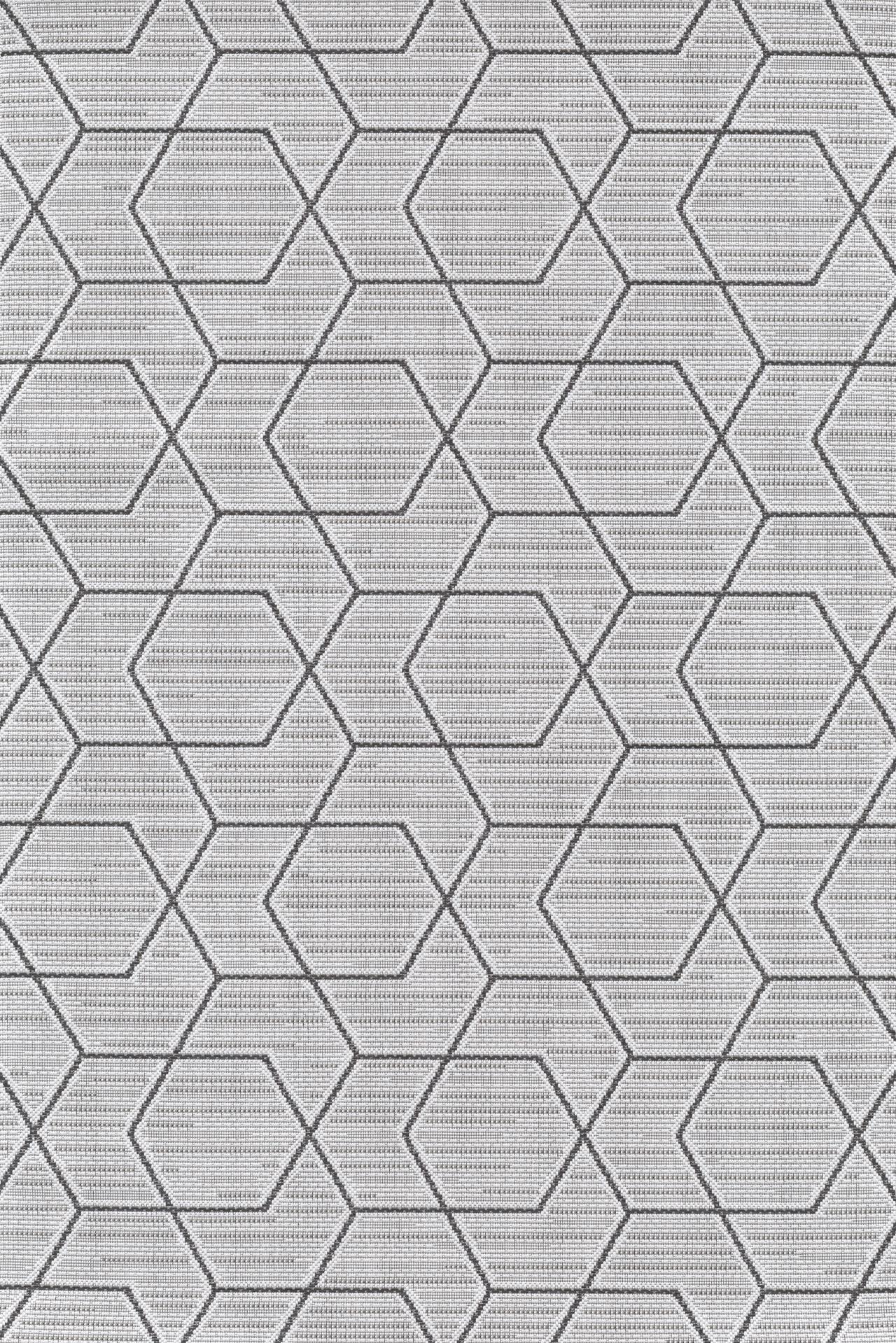 GALERIJA PODOVA Tepih Noa L 08SMS, Sivo-crni