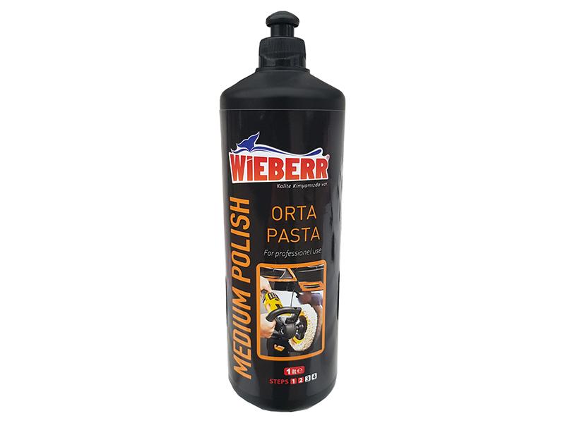 Wieberr Medium Polish  Srednja pasta za poliranje automobila, 1l