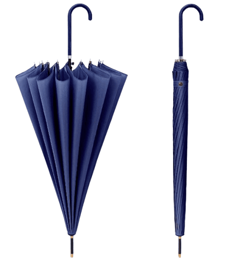 MOUNTAIN WOLF Windproof kišobran, Teget