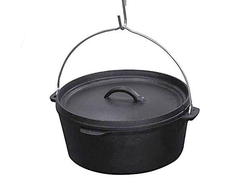 GASIKS Liveni kotlić 25 cm crni