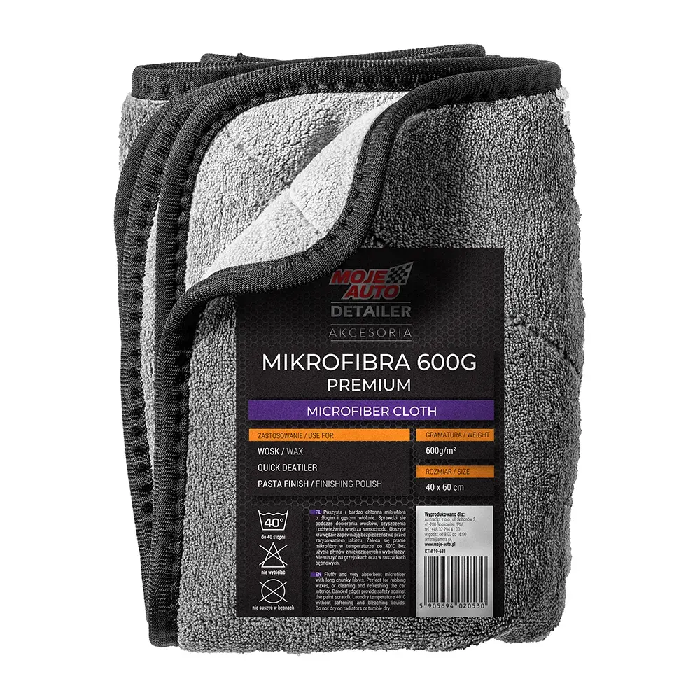 MA Dvostruka mikrofiber krpa 60x40cm, 600gr