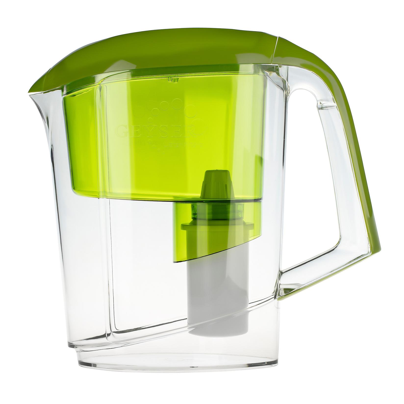 Geyser Bokal sa filterom za vodu Vega, 3L, Zeleni
