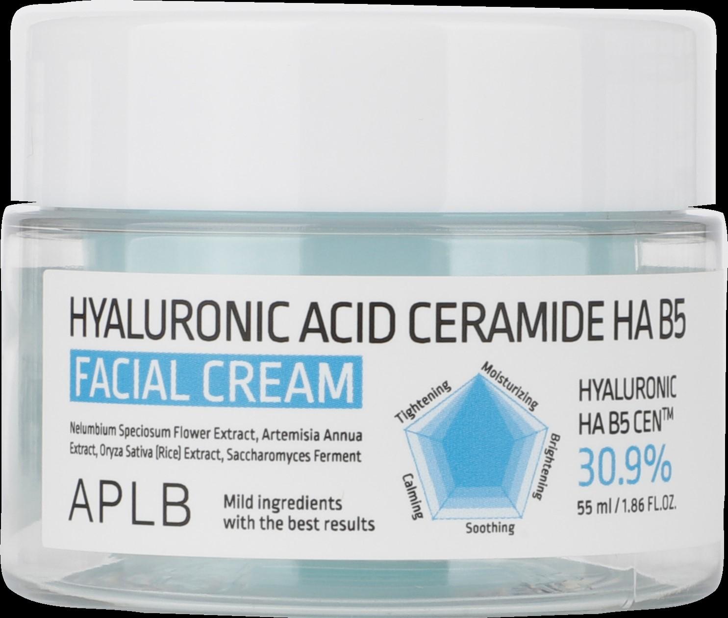 APLB Krema za lice Hyaluronic Acid Ceramide Ha B5, 55 ml