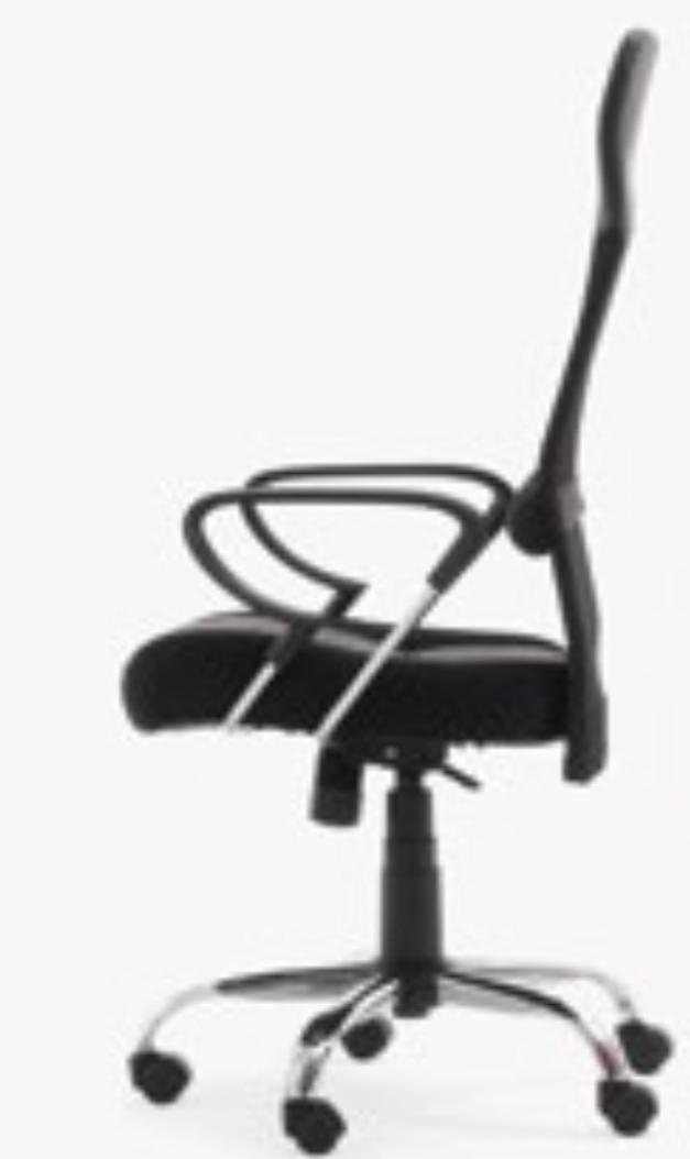 Global enterijeri Kancelarijska stolica Mesh, Crna