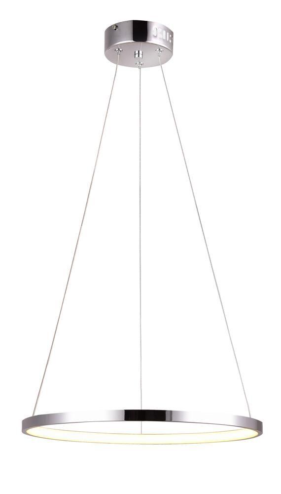 Visilica Lune 30, 18W, LED, 4000K, Hrom