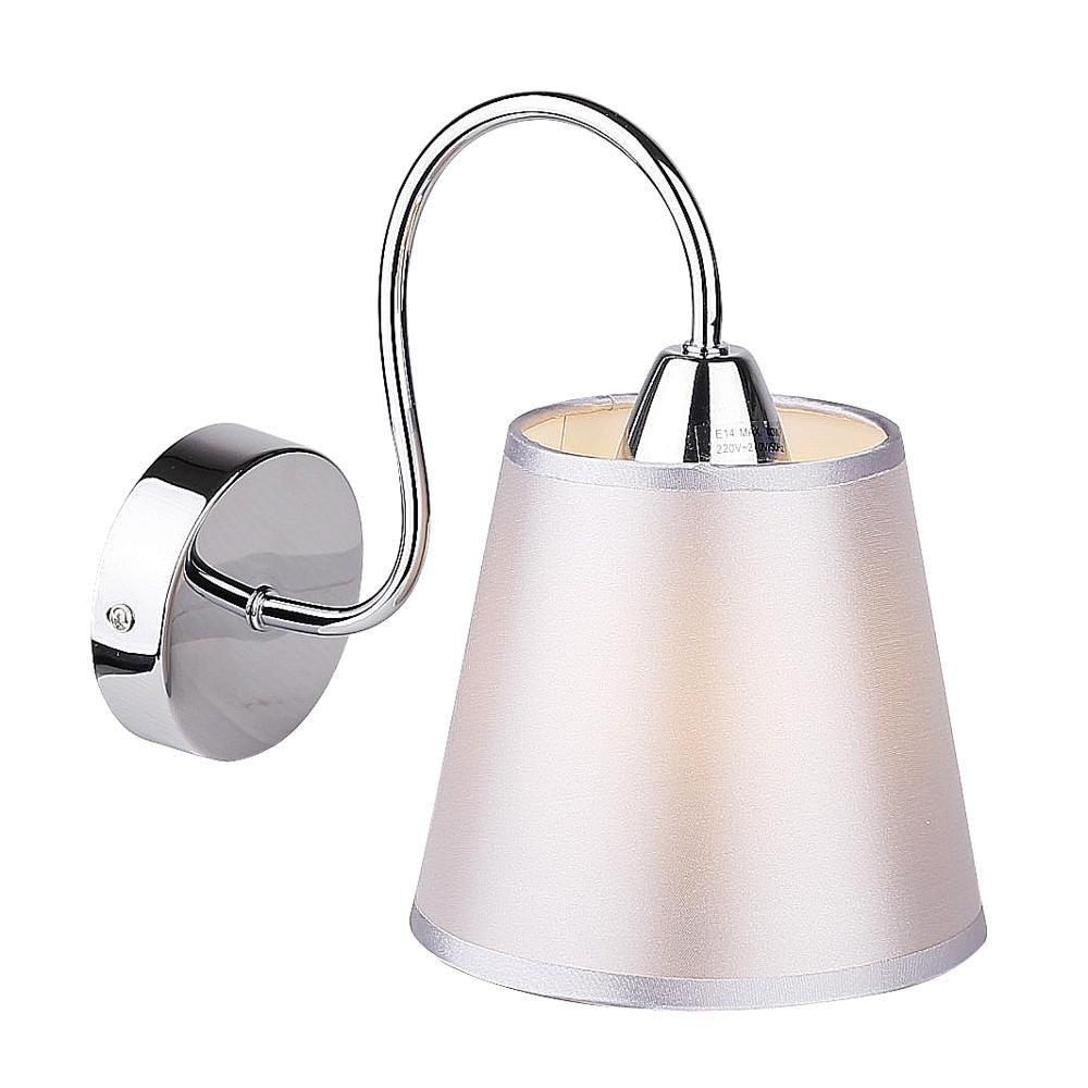 Zidna lampa Luk, 1x40W, E14, Hrom