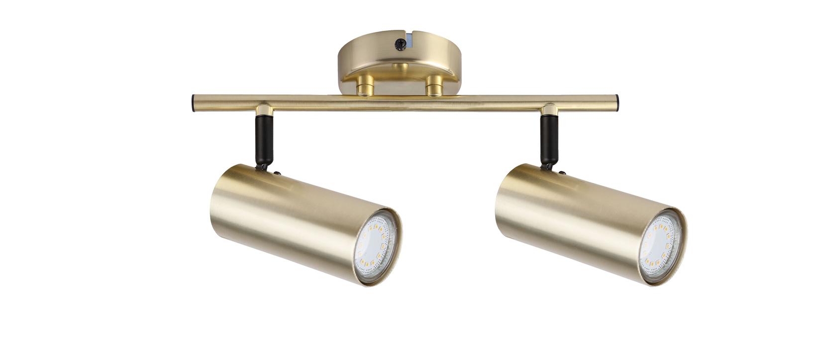 Plafonska lampa Colly 1, 2x15W, GU10, Mesing