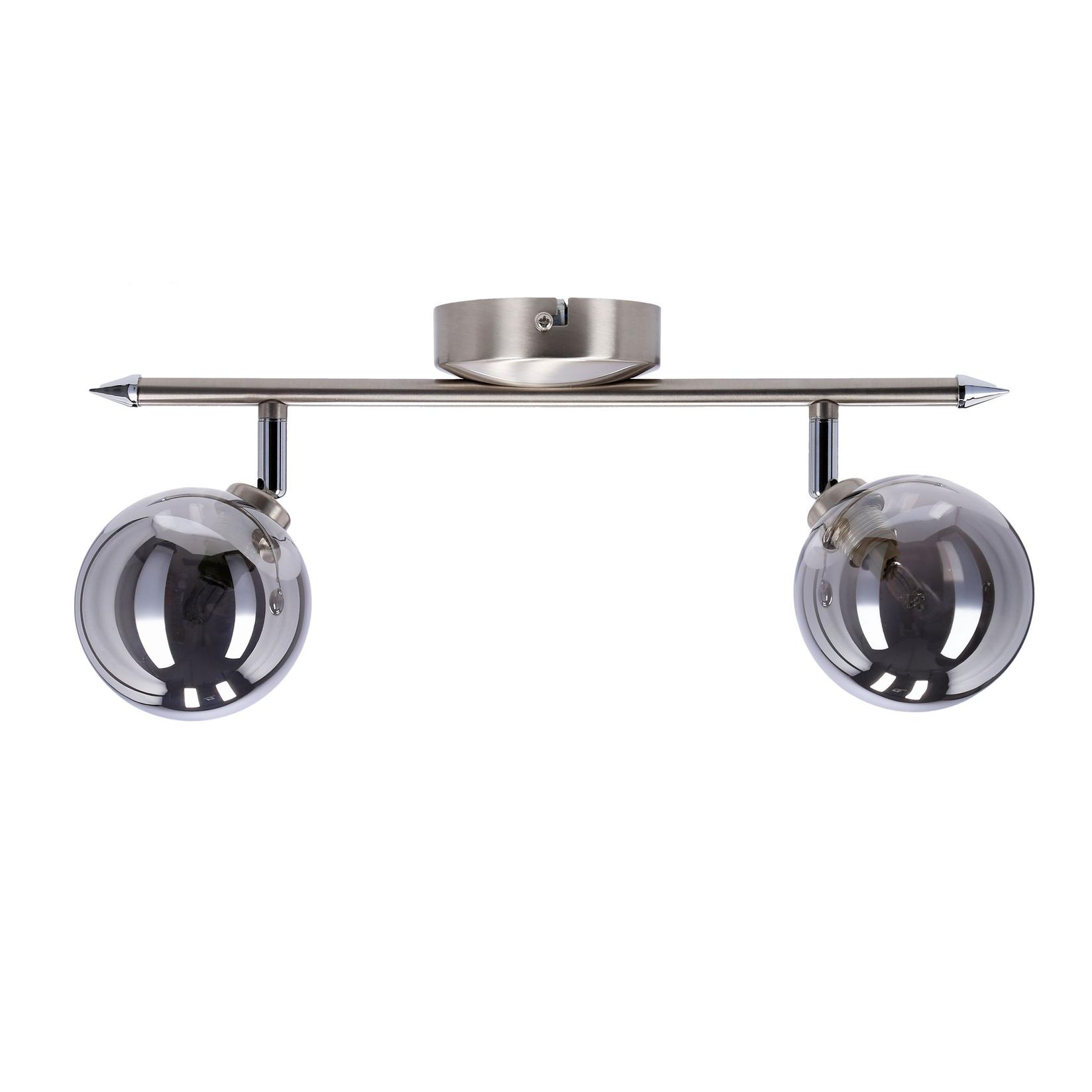 Plafonska lampa Rodia, 2x40W, G9, Antracit