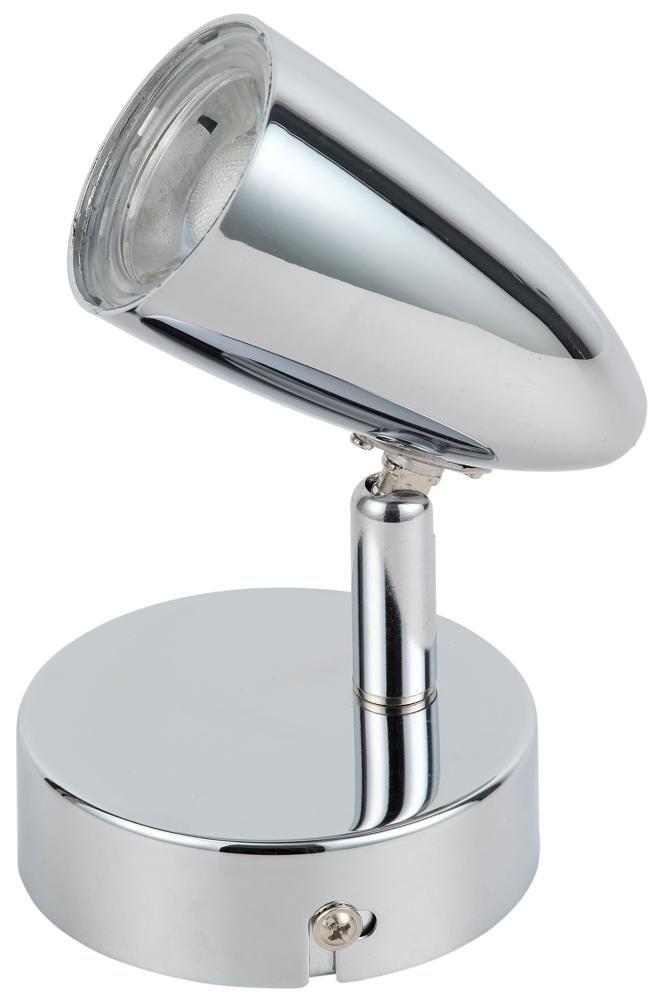 Zidna lampa Liberty, 1x4W, LED, Hrom