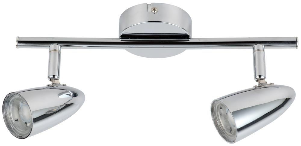 Plafonska lampa Liberty, 2x4W, LED, Hrom