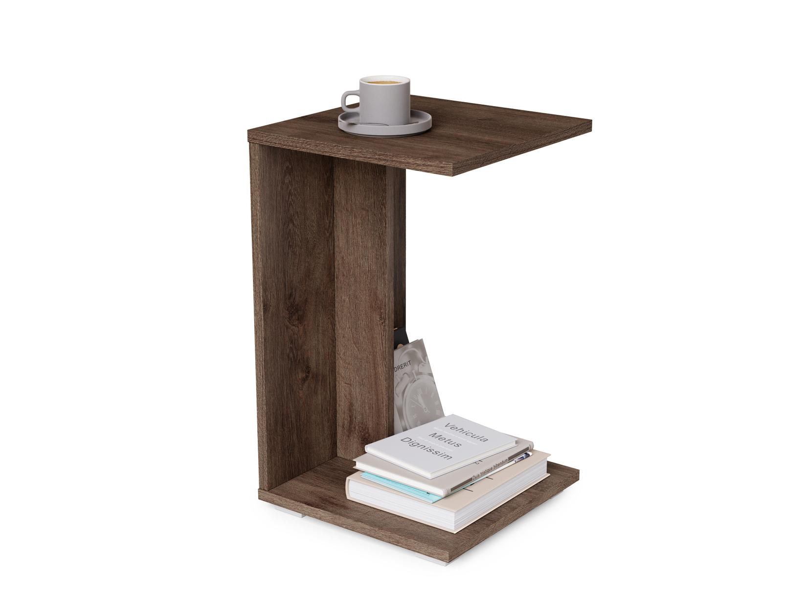 Mazzoni Bočni stočić Hugo, 40x66x40cm, Braon