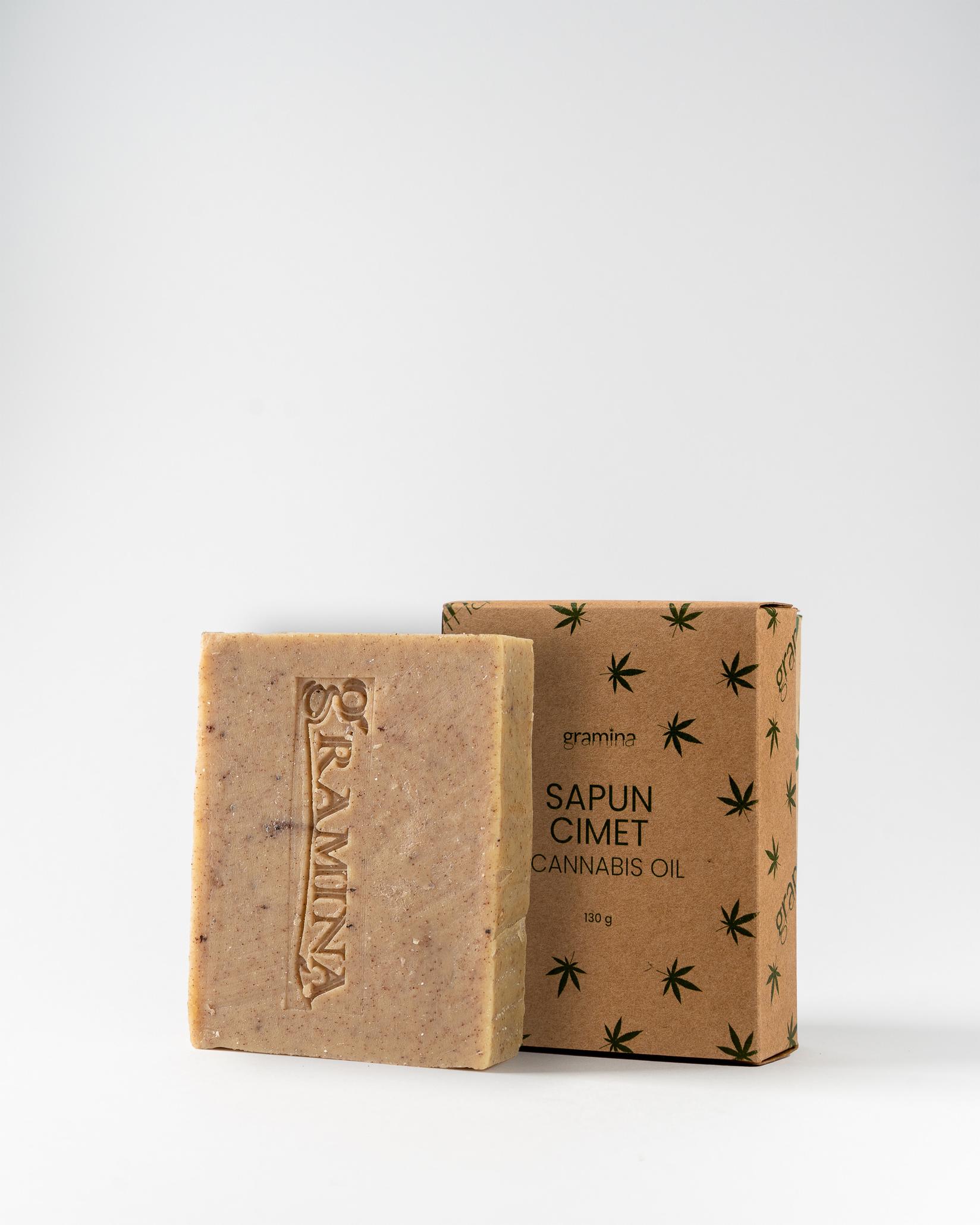 GRAMINA Sapun sa dodatkom cimeta Hemp 130g