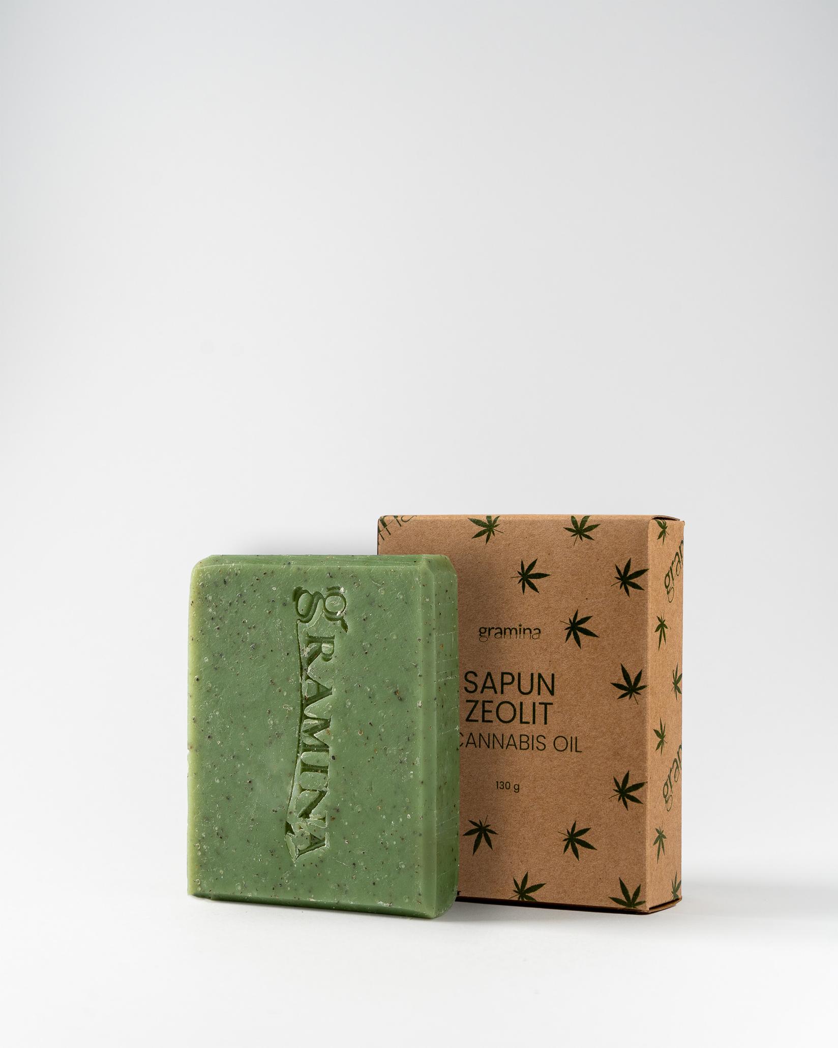 GRAMINA Sapun sa dodatkom zeolita Hemp 130g