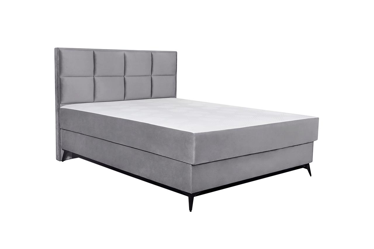 Grantex line Francuski ležaj Terra 160, Svetlosiva