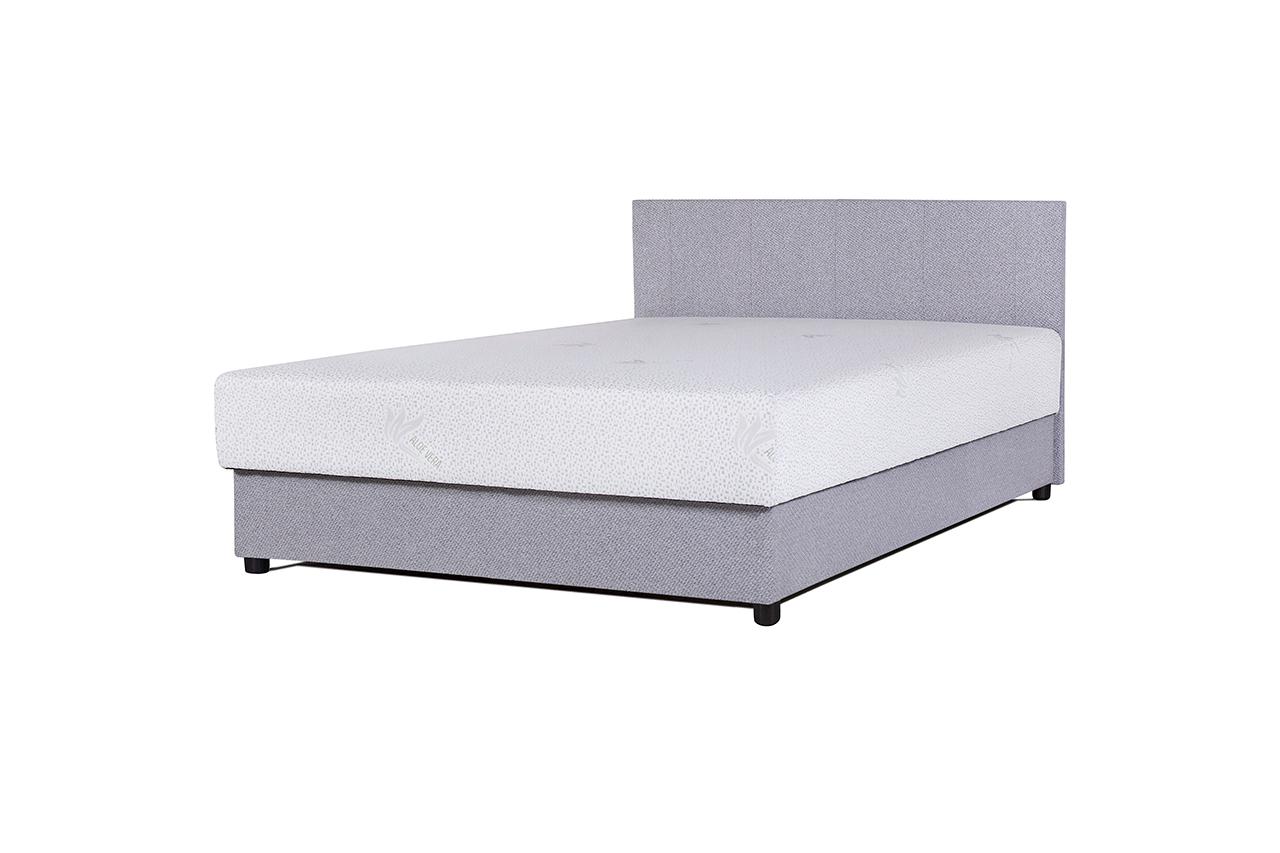 Grantex Line Francuski ležaj Spina 150, 150 x 210 cm, Tamnosivi