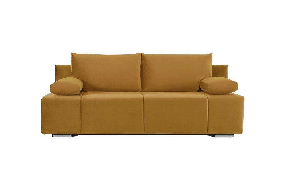 Grantex Line Sofa na razvlačenje Una, 140x200cm, Zlatne boje