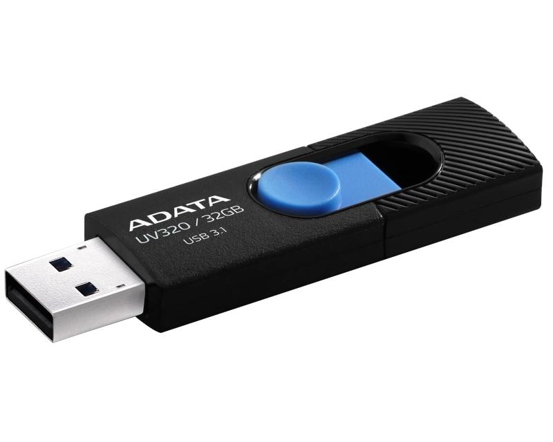 A-DATA USB flash 32GB 3.1 AUV320-32G-RBKBL crno-plavi