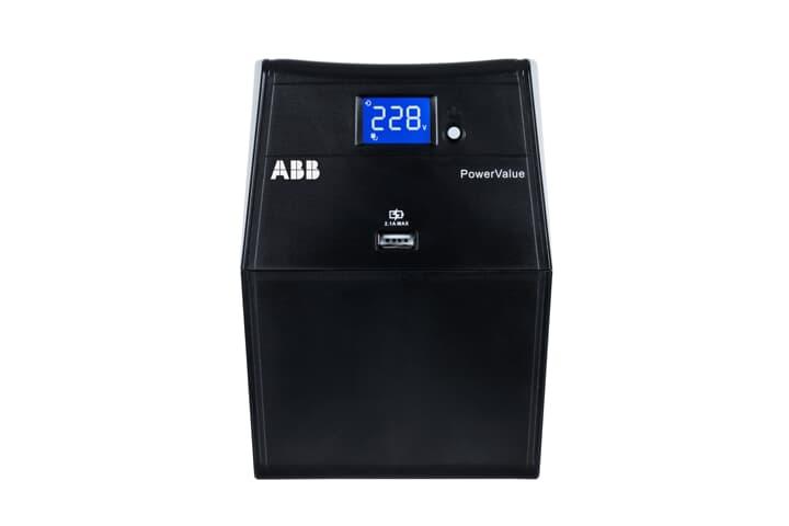 ABB UPS PowerValue 11LI Up, 1200W, 230V, 6xC13, RS232, USB crni