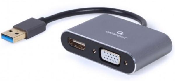 Adapter A-USB3-HDMIVGA-01 USB to HDMI + VGA display sivi