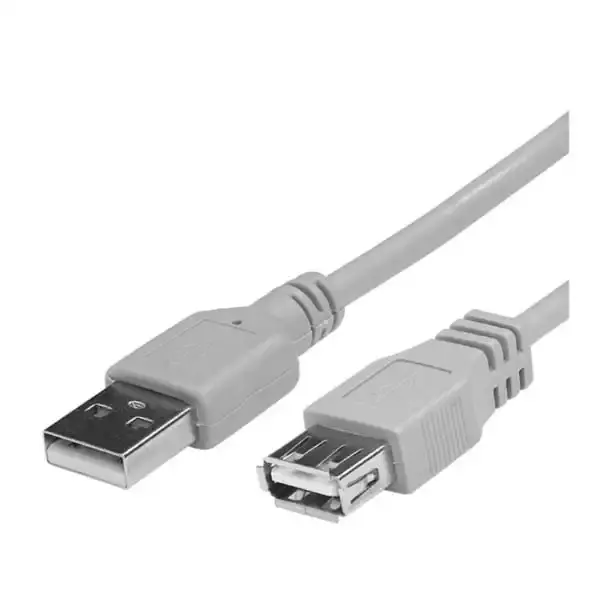 ELEMENTA USB Kabl A-M/B-M 2.0 Print 1.8m sivi