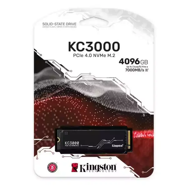 Selected image for KINGSTON SSD Memorija M.2 NVMe 4TB SKC3000D/4096G