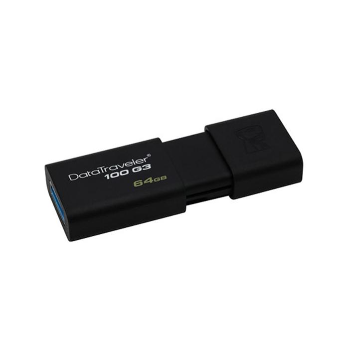 Selected image for KINGSTON USB Flash 64GB DT-100 3.0 crni