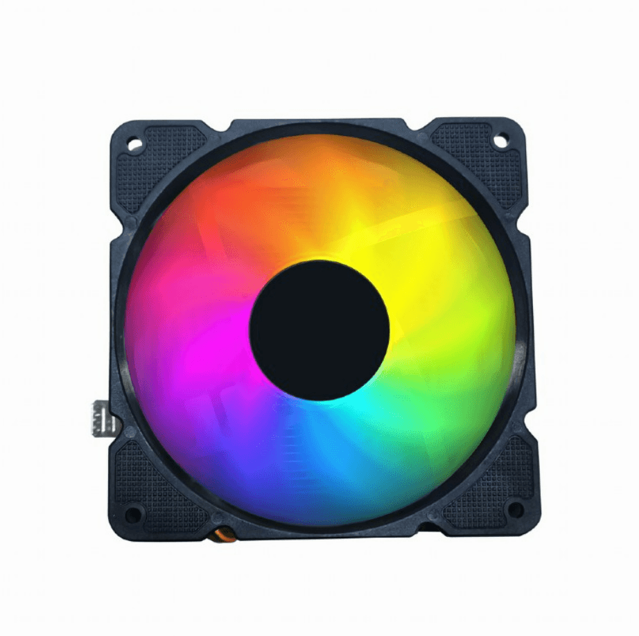 Selected image for Kuler CPU-HURACAN-ARGB-X140 UNI 100W 120mm.Fan +/-1600rpm 26dBa LGA 775/115x/1200/AMD crni