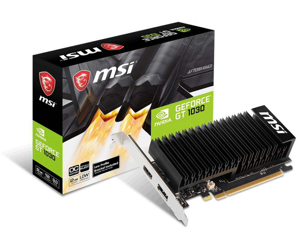 Selected image for MSI V809-2825R grafička kartica NVIDIA GeForce GT 1030 2 GB