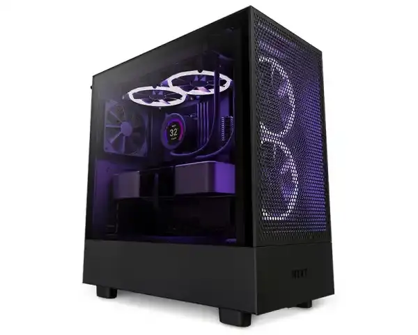 Selected image for NZXT Gaming kućište H5 flow (CC-H51FB-01) crno