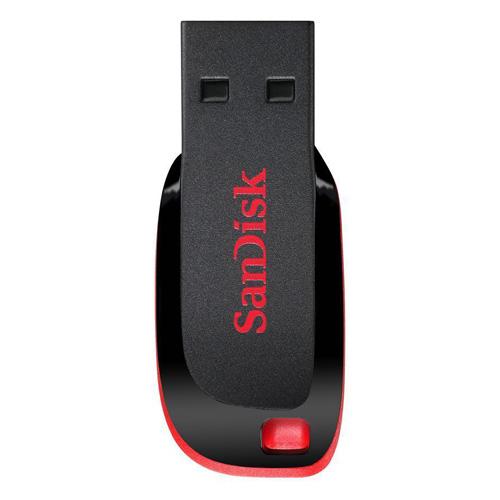 Selected image for SANDISK USB Flash Drive Cruzer Blade 64GB