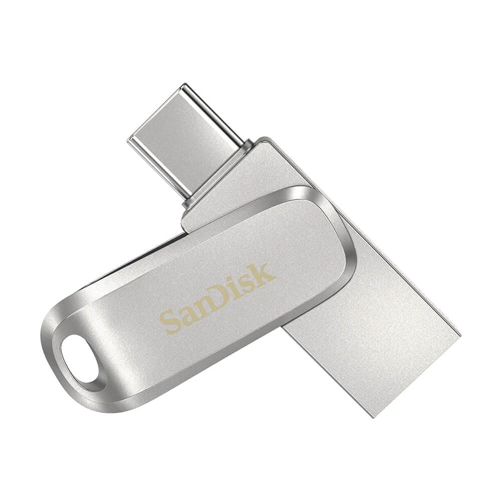 SANDISK USB Flash Drive Ultra Dual Drive Luxe 128GB Type-C