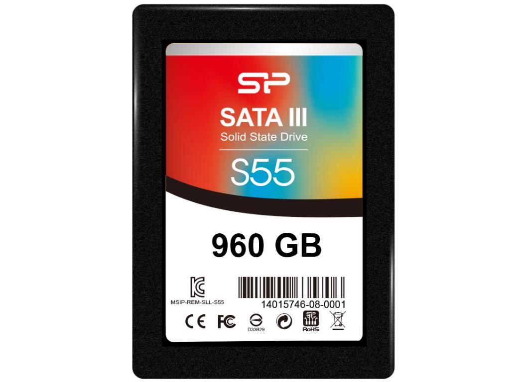 Selected image for SILICON POWER SSD Slim 960GB SP960GBSS3S55S25 crni