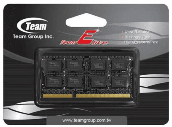 Selected image for TEAM GROUP Ram memorija Team Elite DDR3 SO-DIMM 4GB 1600MHz 1.35V 11-11-11-28 TED3L4G1600C11-S01