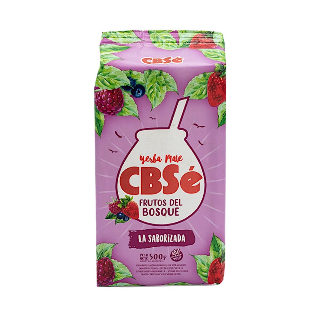 CBSe Frutos del Bosque Yerba Mate čaj, 500g