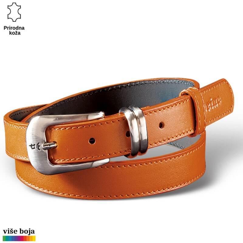 Princ Leather Ženski kaiš, Kožni, Smeđi