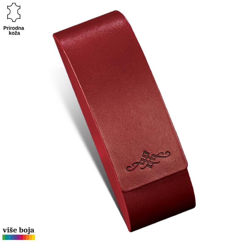 Princ Leather Futrola za naočare In, Bordo