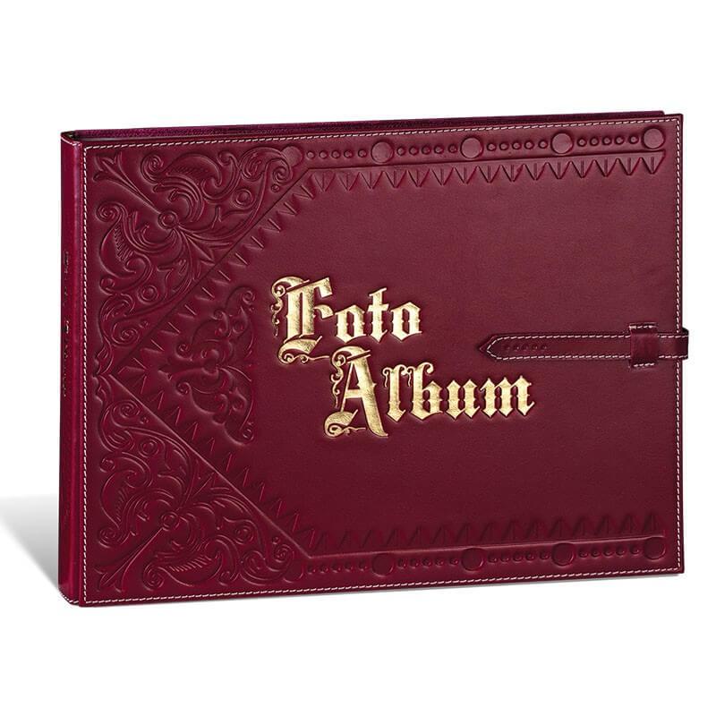 Princ Leather Foto album Lux, Bordo