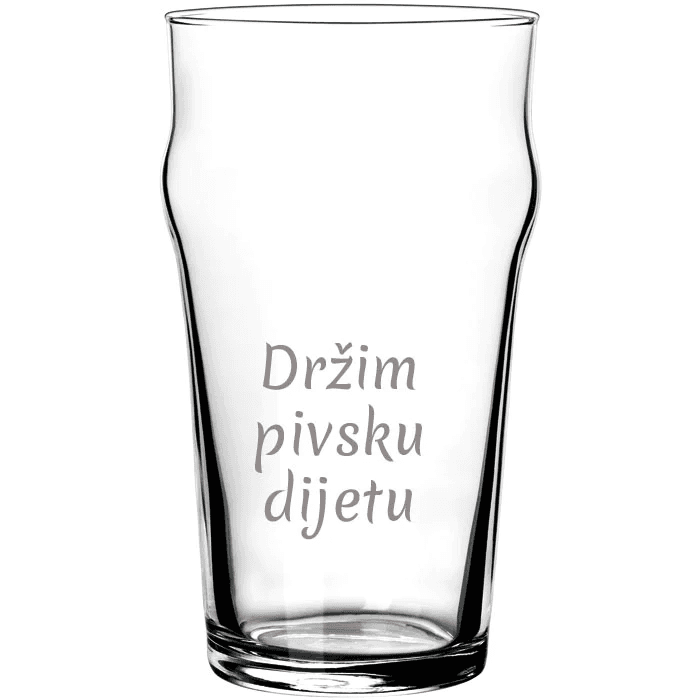 HAPPY PUMPKIN Čaša za pivo "Držim pivsku dijetu"