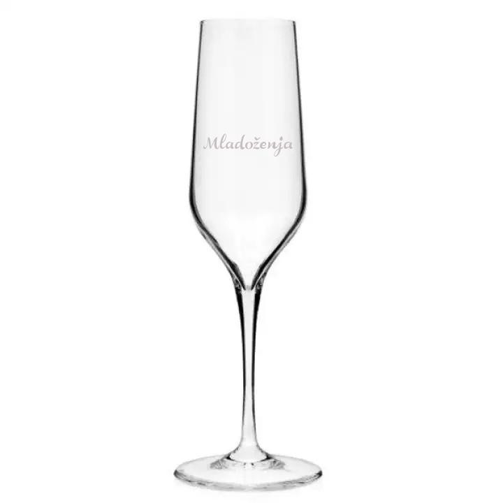 HAPPY PUMPKIN Čaša za šampanjac ''Mladoženja''